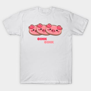 Piggy Cookies Oink Oink T-Shirt
